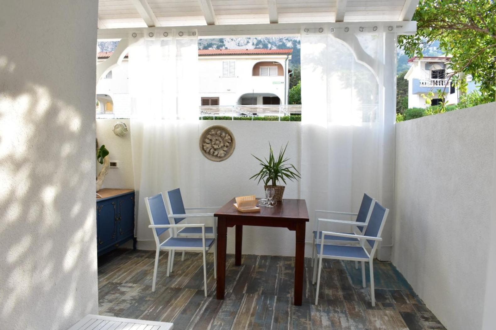 Apartments Villa Anna Baška Dış mekan fotoğraf