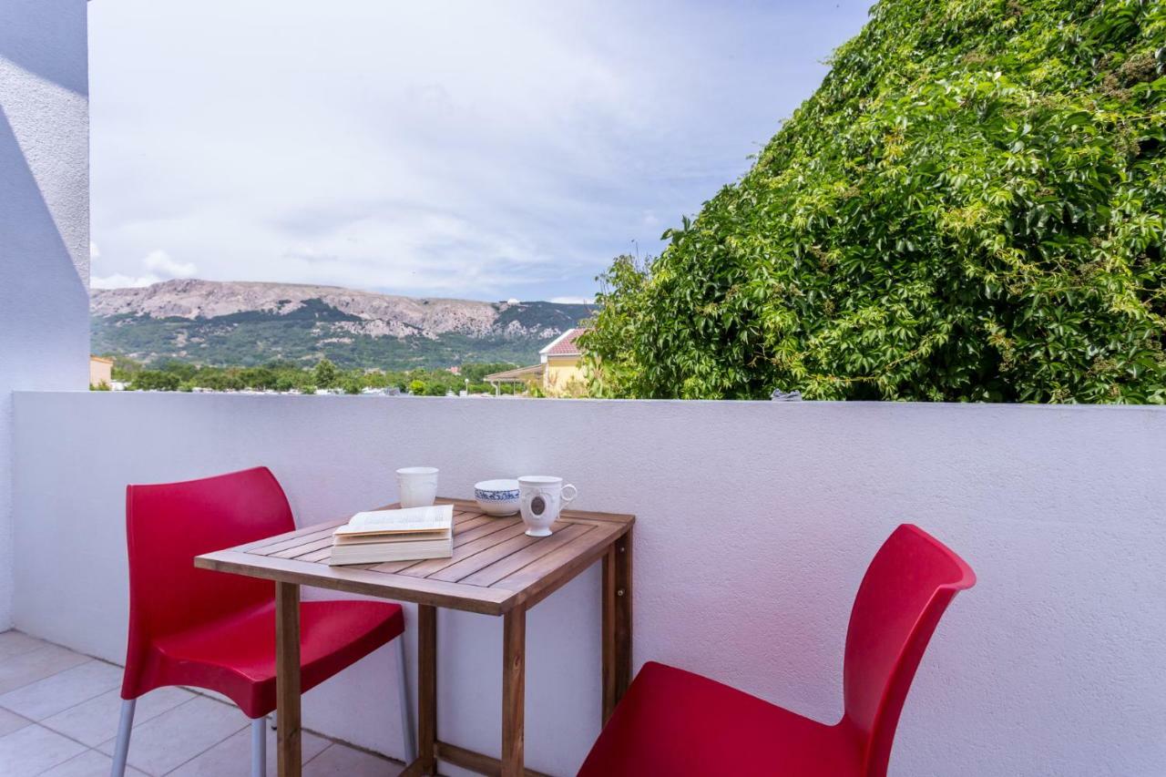 Apartments Villa Anna Baška Dış mekan fotoğraf