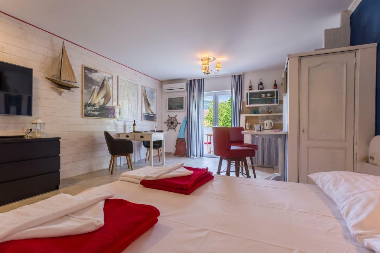 Apartments Villa Anna Baška Dış mekan fotoğraf