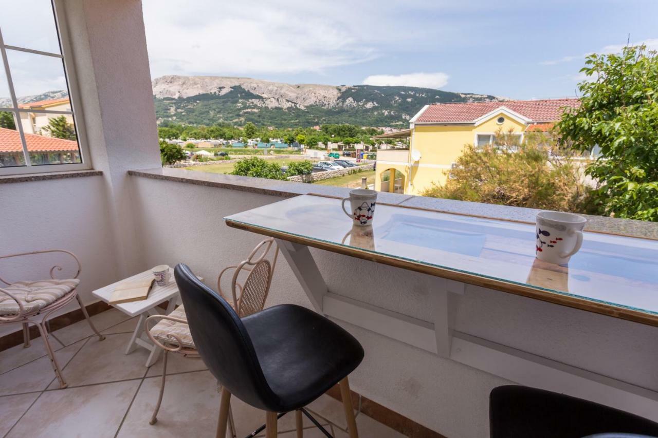 Apartments Villa Anna Baška Dış mekan fotoğraf